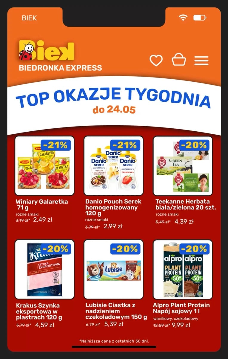 Strona 4 z gazetki Biedronka