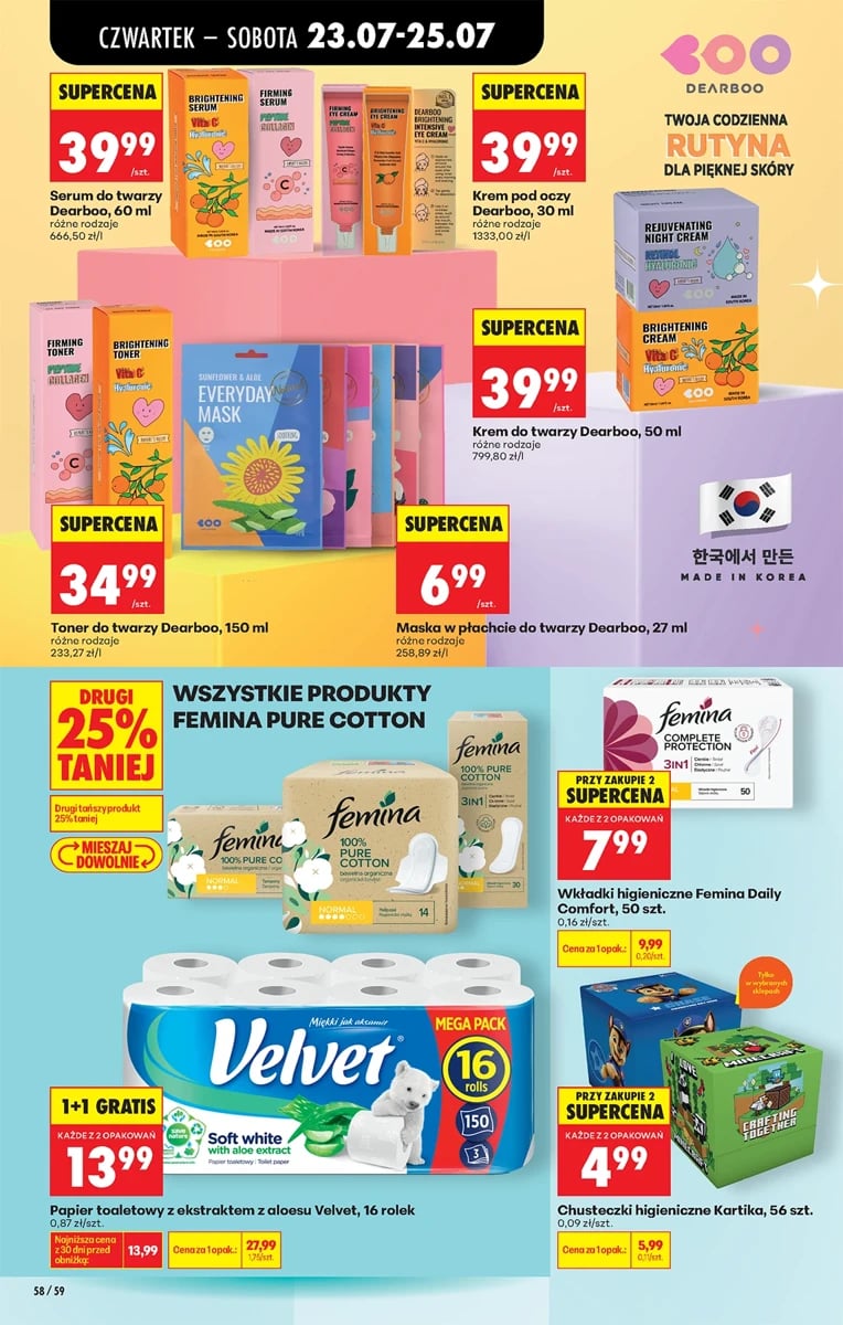 Strona 58 z gazetki Biedronka