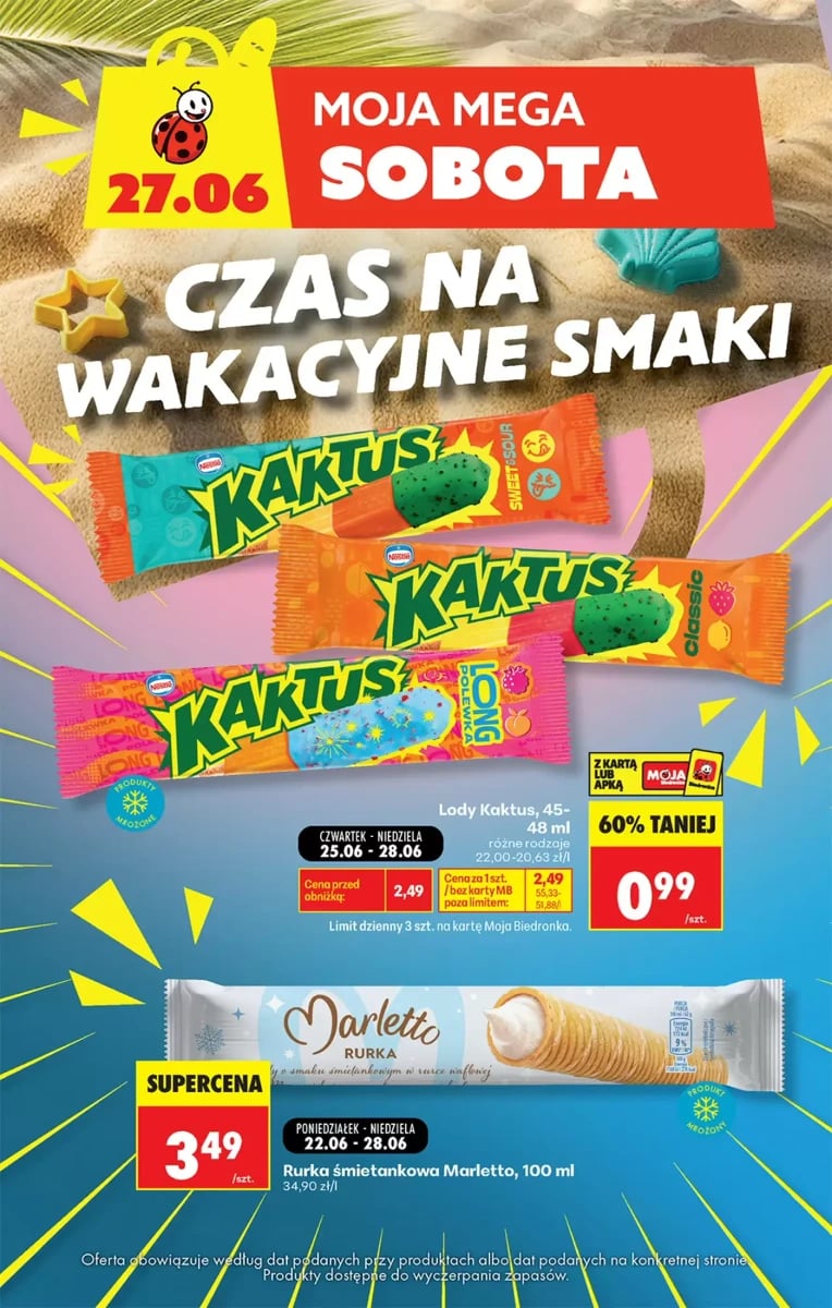 Strona 1 z gazetki Biedronka