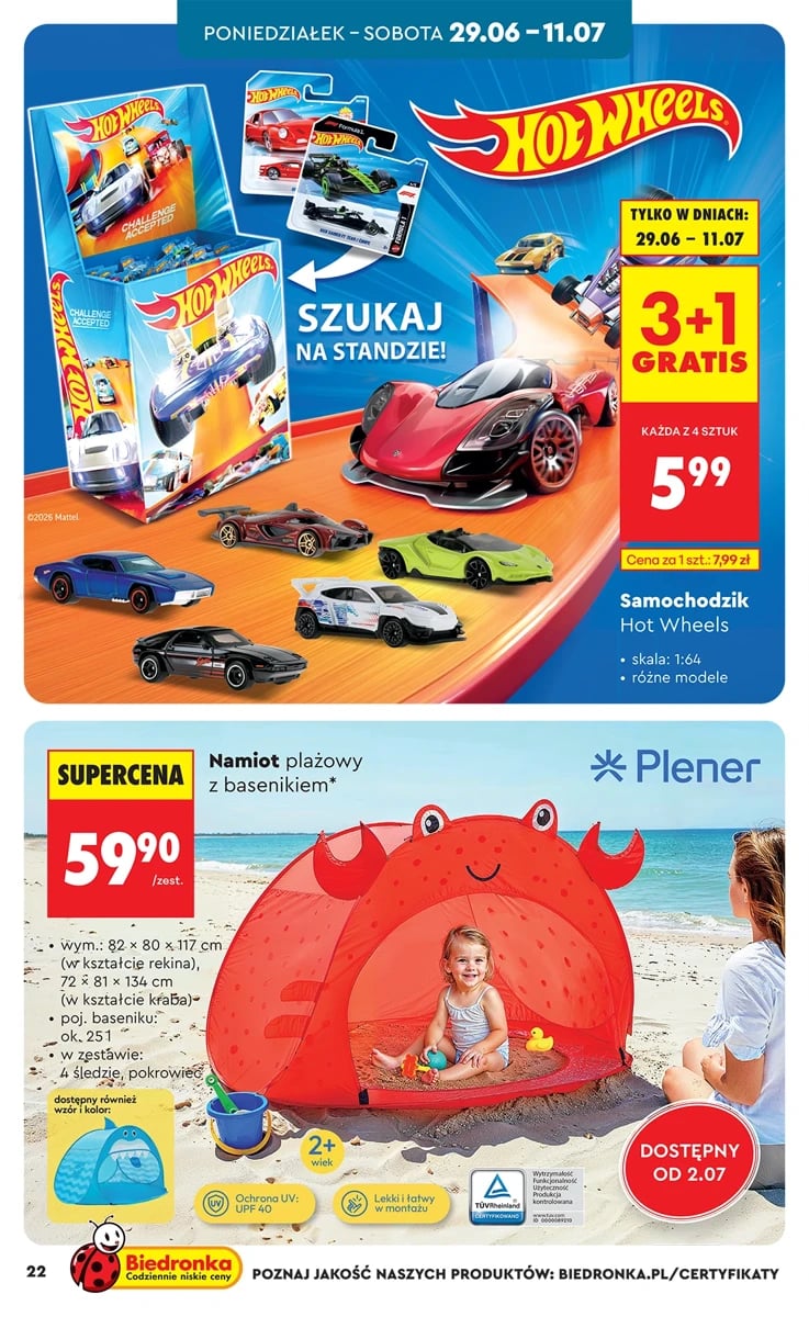 Strona 22 z gazetki Biedronka