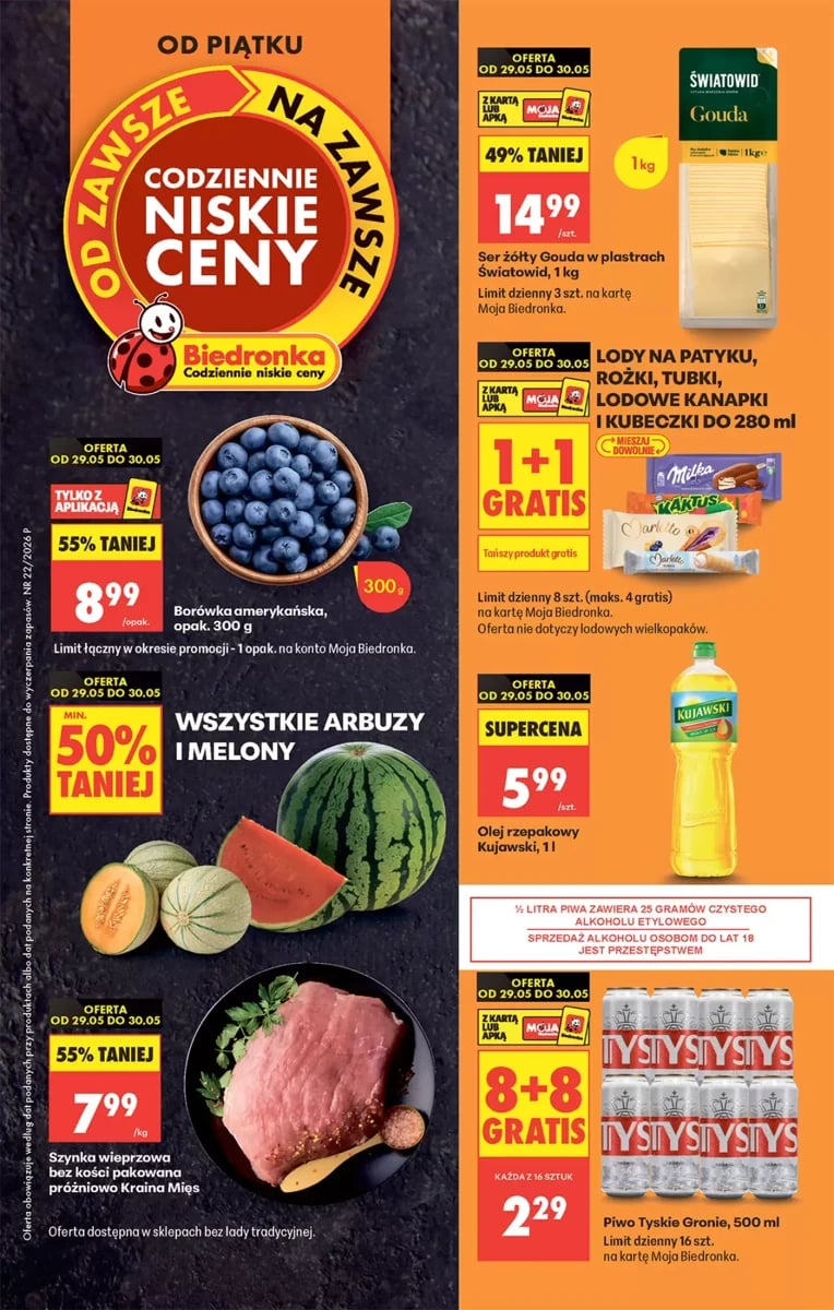 Strona 1 z gazetki Biedronka