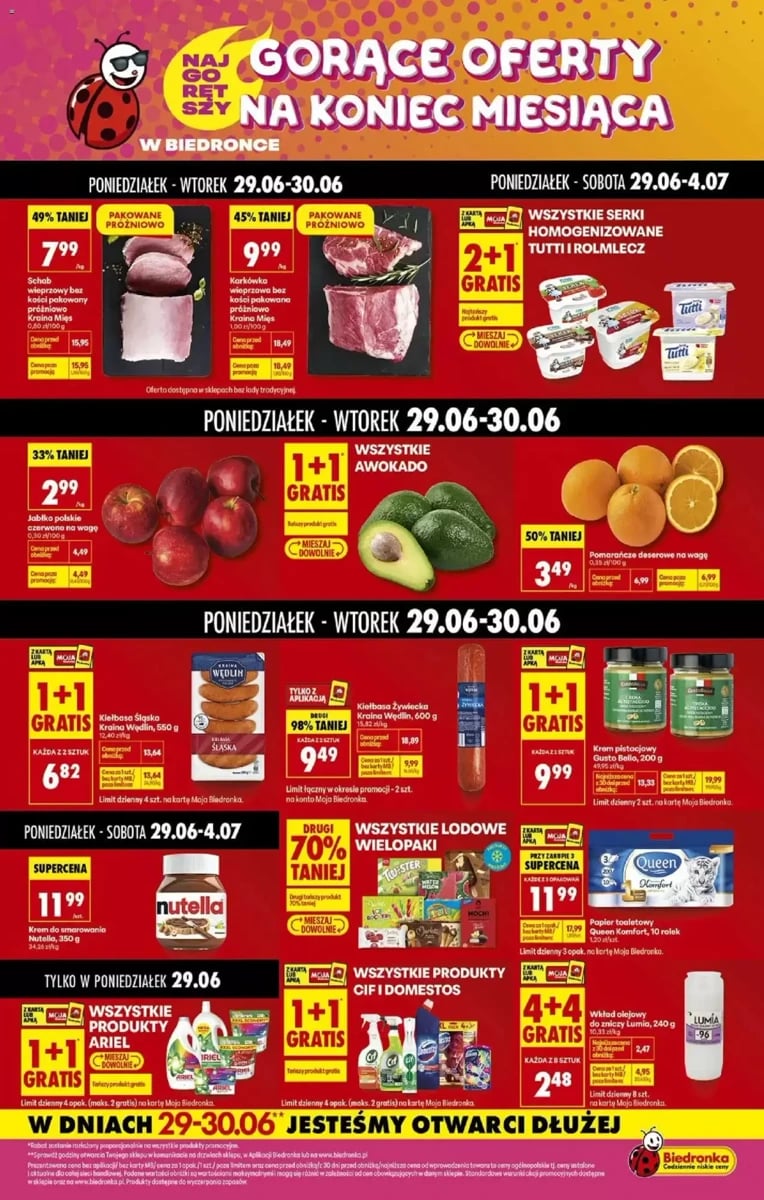 Strona 1 z gazetki Biedronka
