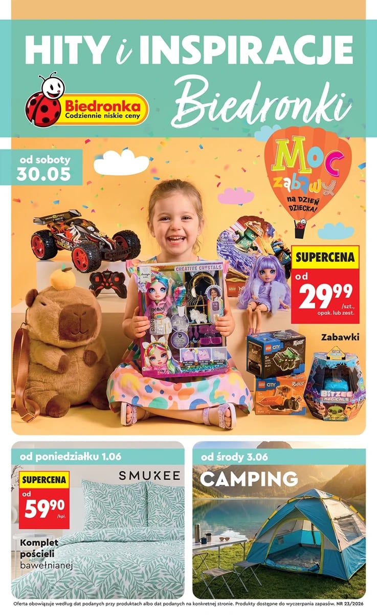 Strona 1 z gazetki Biedronka
