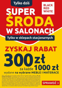 Gazetka Black Red White – 22.07.2026 – 22.07.2026