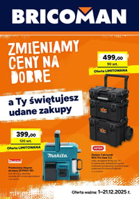 Gazetka Bricoman – 01.12.2025 – 21.12.2025