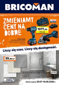 Gazetka Bricoman – 20.07.2026 – 16.08.2026