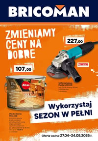 Gazetka Bricoman – 27.04.2026 – 24.05.2026