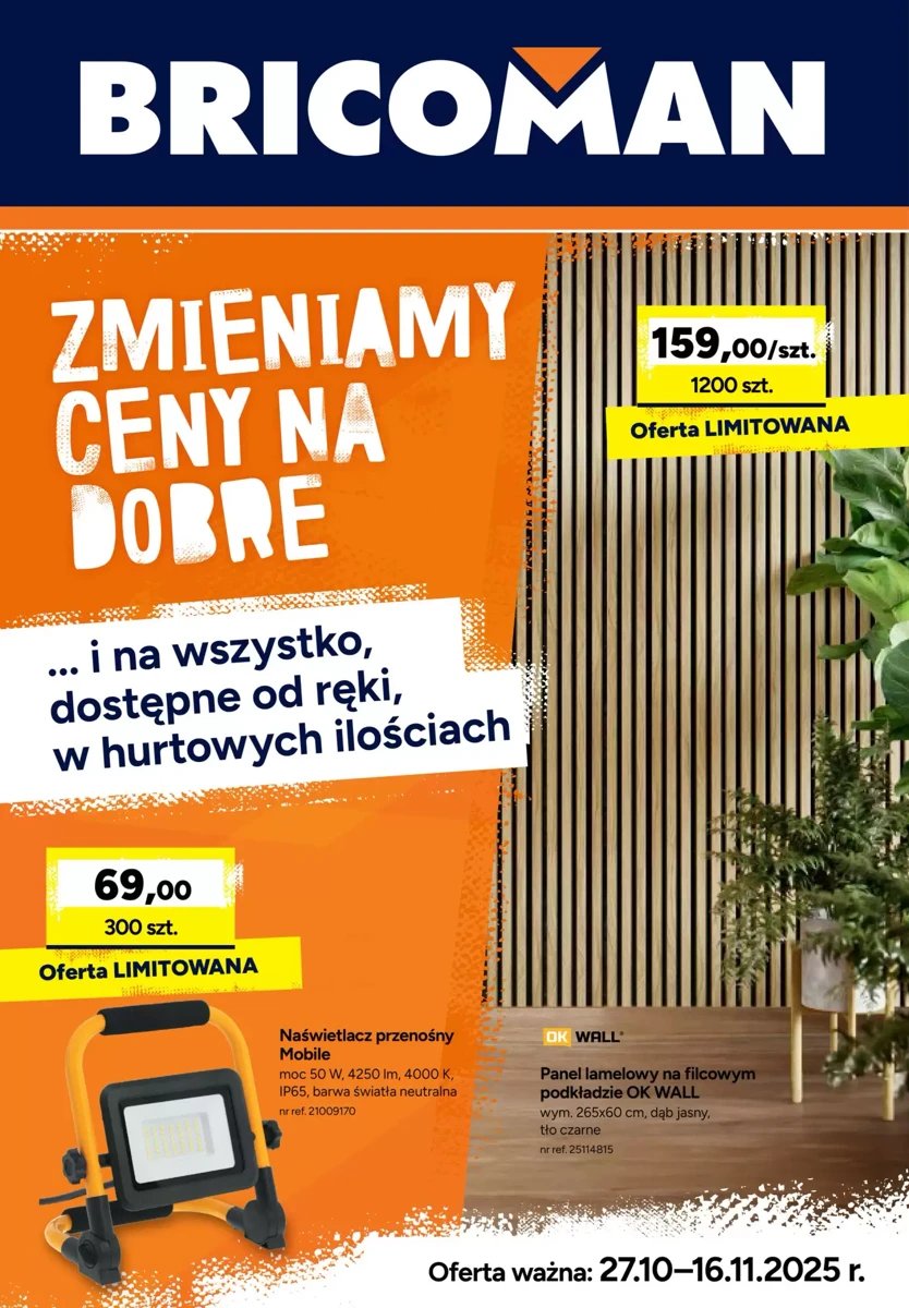 Strona 1 z gazetki Bricoman
