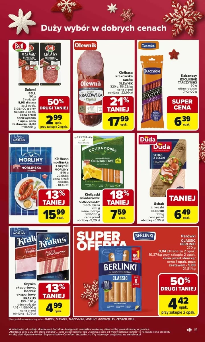 Strona 15 z gazetki Carrefour