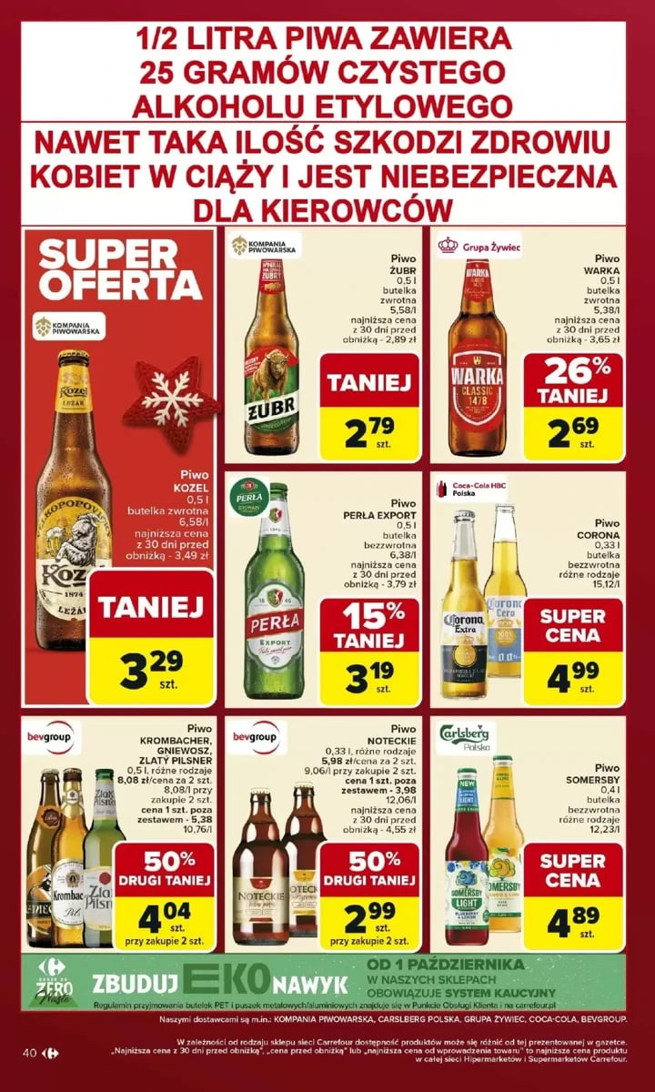 Strona 40 z gazetki Carrefour