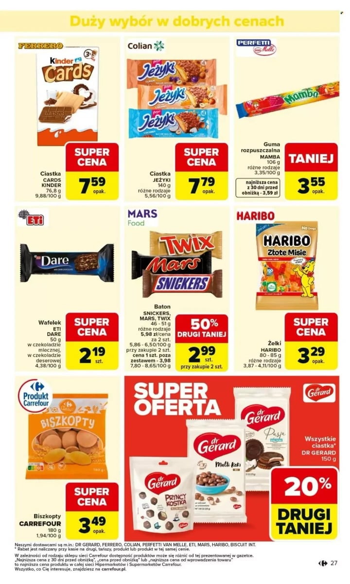 Strona 29 z gazetki Carrefour