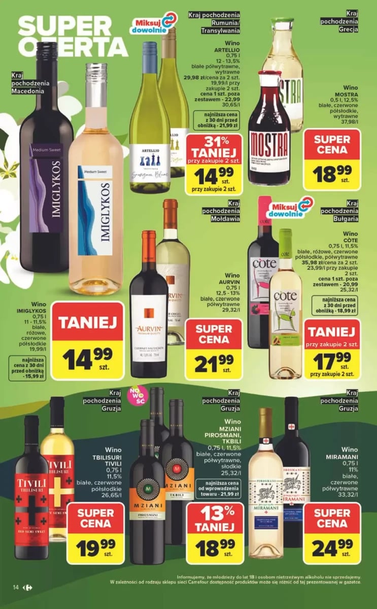 Strona 14 z gazetki Carrefour