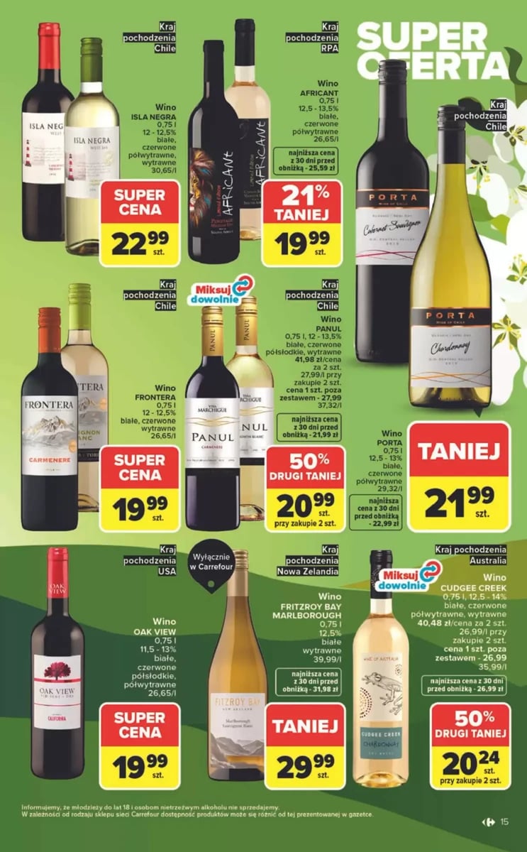 Strona 15 z gazetki Carrefour