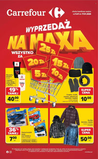 Gazetka Carrefour – 05.01.2026 – 17.01.2026