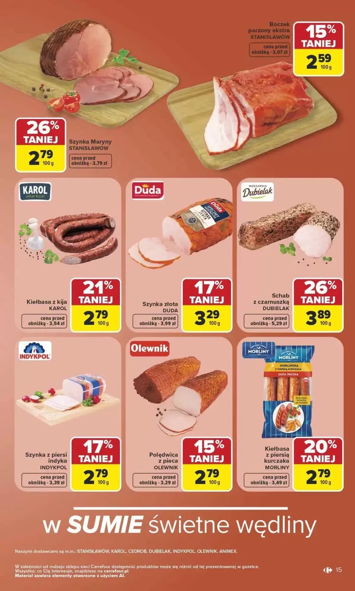 Strona 15 z gazetki Carrefour
