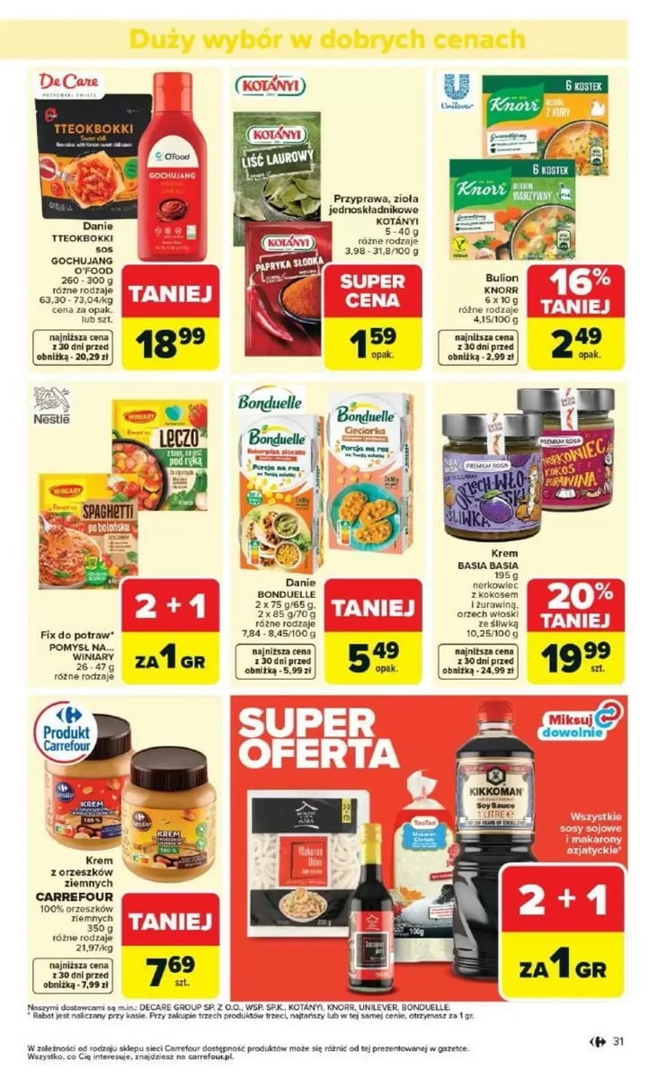 Strona 33 z gazetki Carrefour