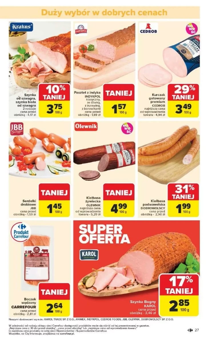 Strona 29 z gazetki Carrefour