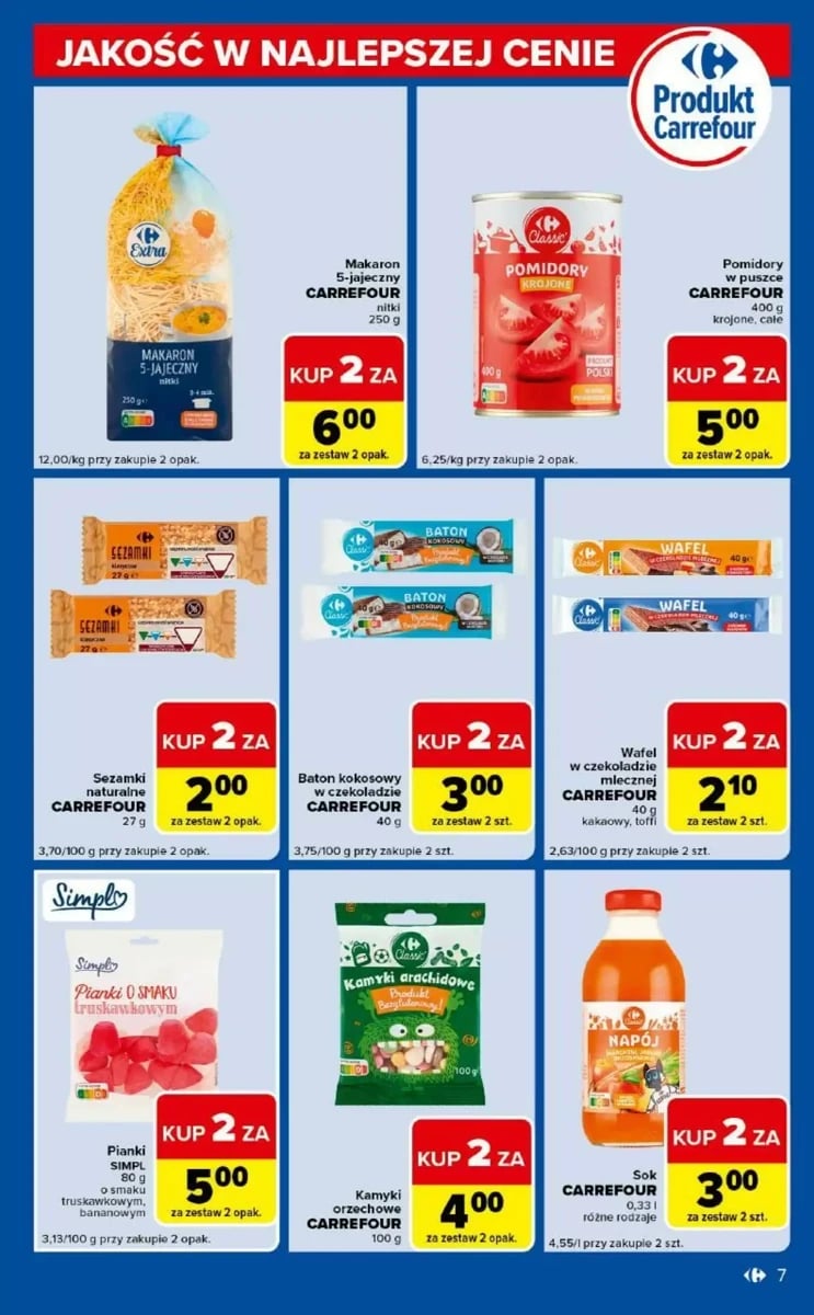 Strona 7 z gazetki Carrefour