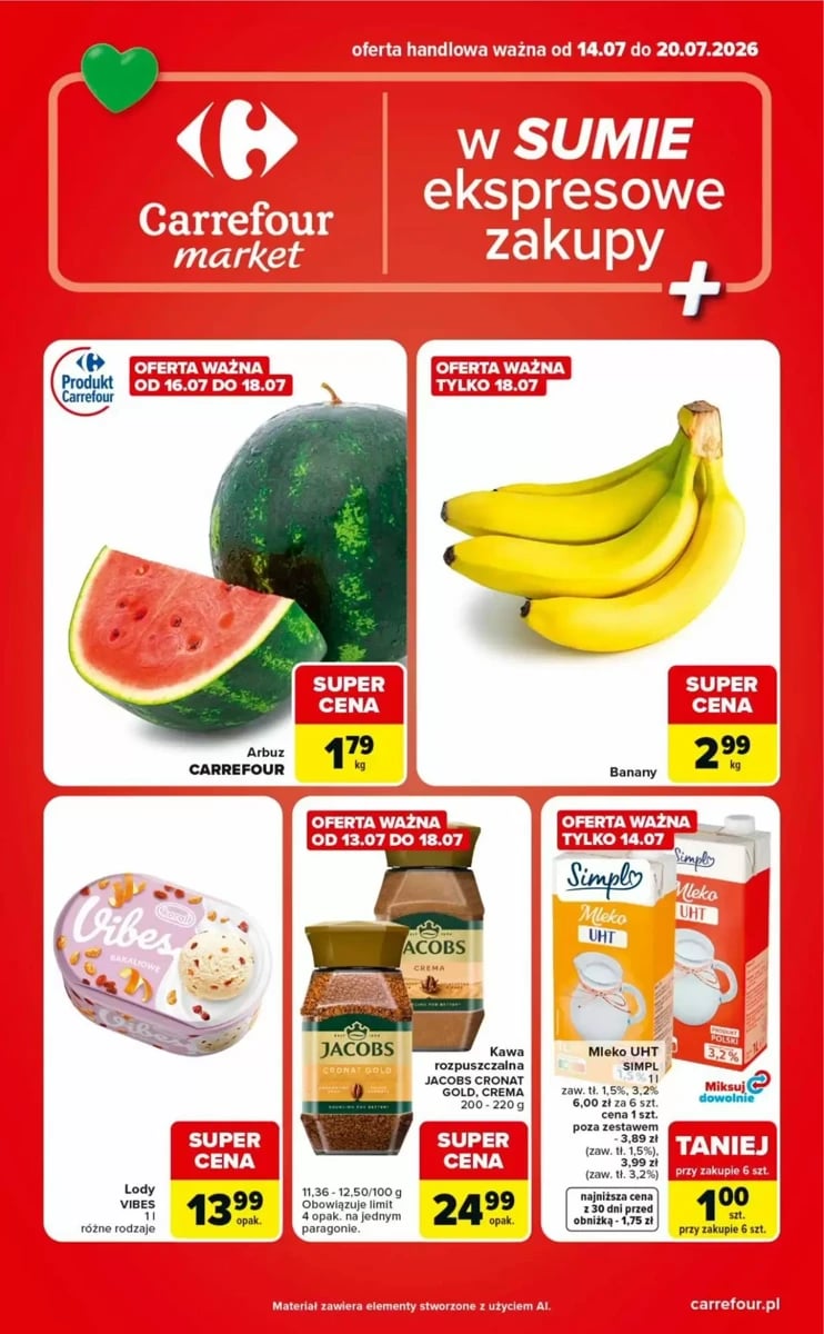 Strona 1 z gazetki Carrefour