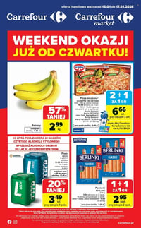 Gazetka Carrefour – 15.01.2026 – 17.01.2026