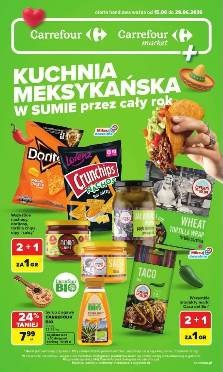 Strona 1 z gazetki Carrefour