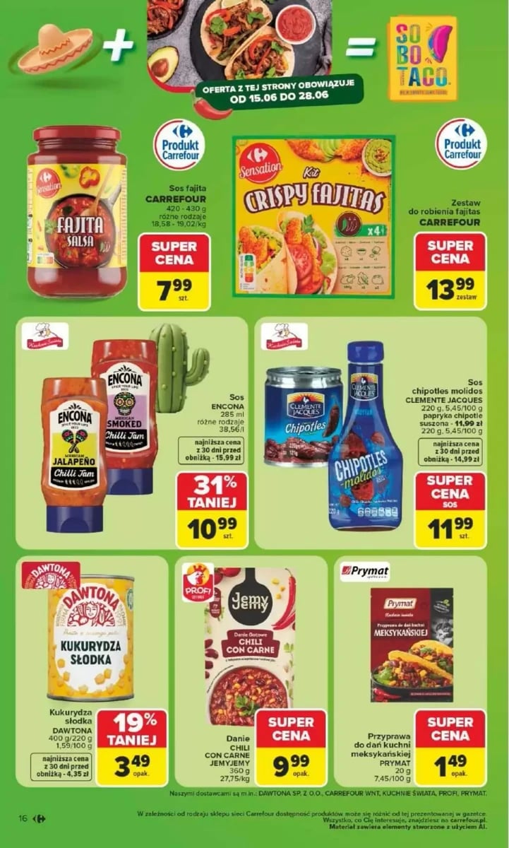 Strona 18 z gazetki Carrefour
