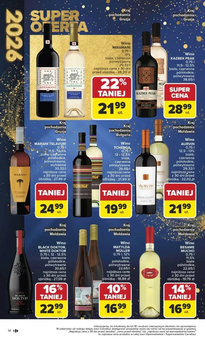 Strona 14 z gazetki Carrefour