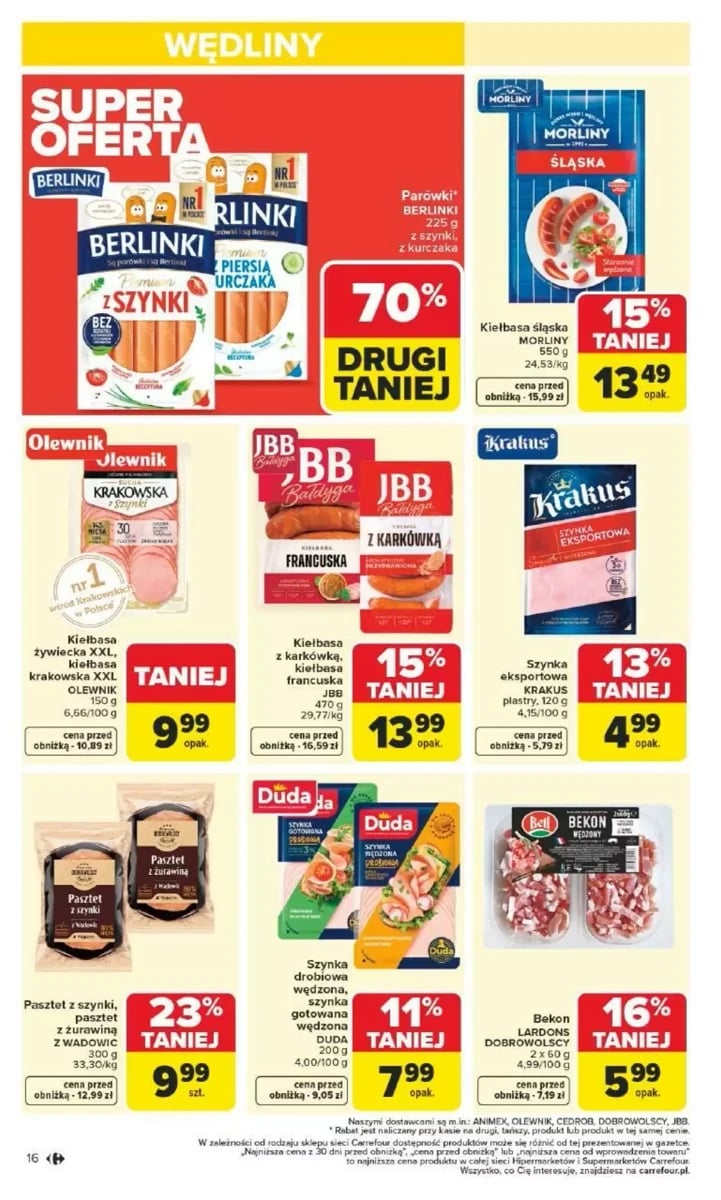 Strona 18 z gazetki Carrefour