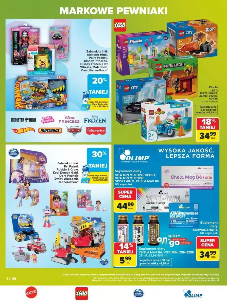 Strona 52 z gazetki Carrefour