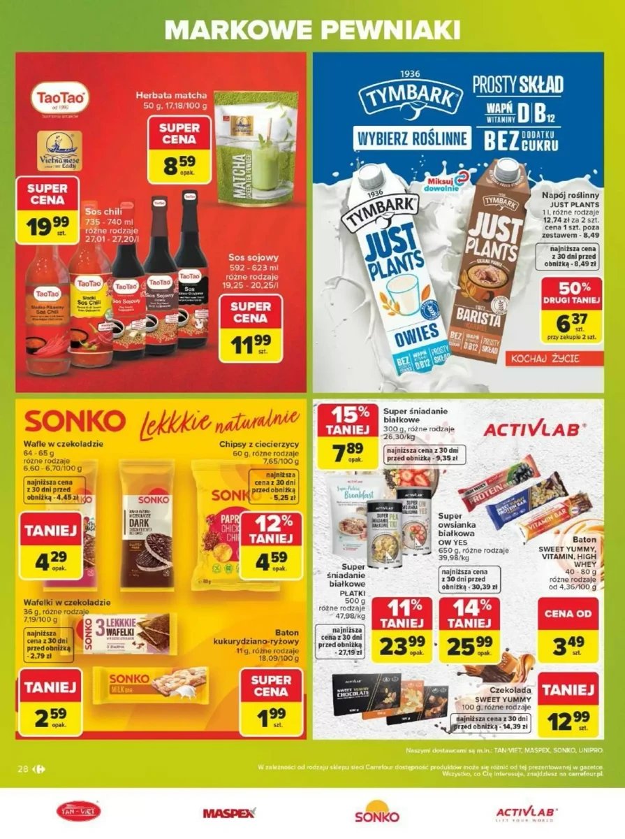 Strona 28 z gazetki Carrefour