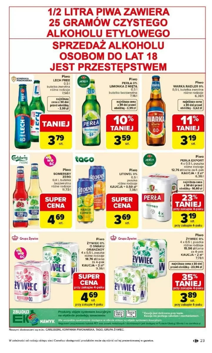 Strona 23 z gazetki Carrefour