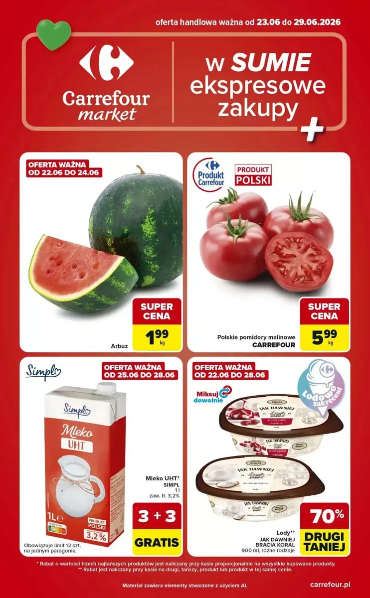 Strona 1 z gazetki Carrefour