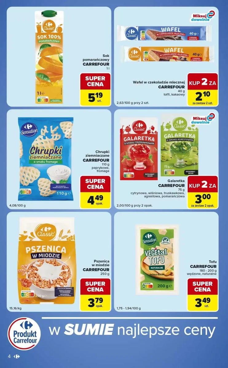 Strona 4 z gazetki Carrefour