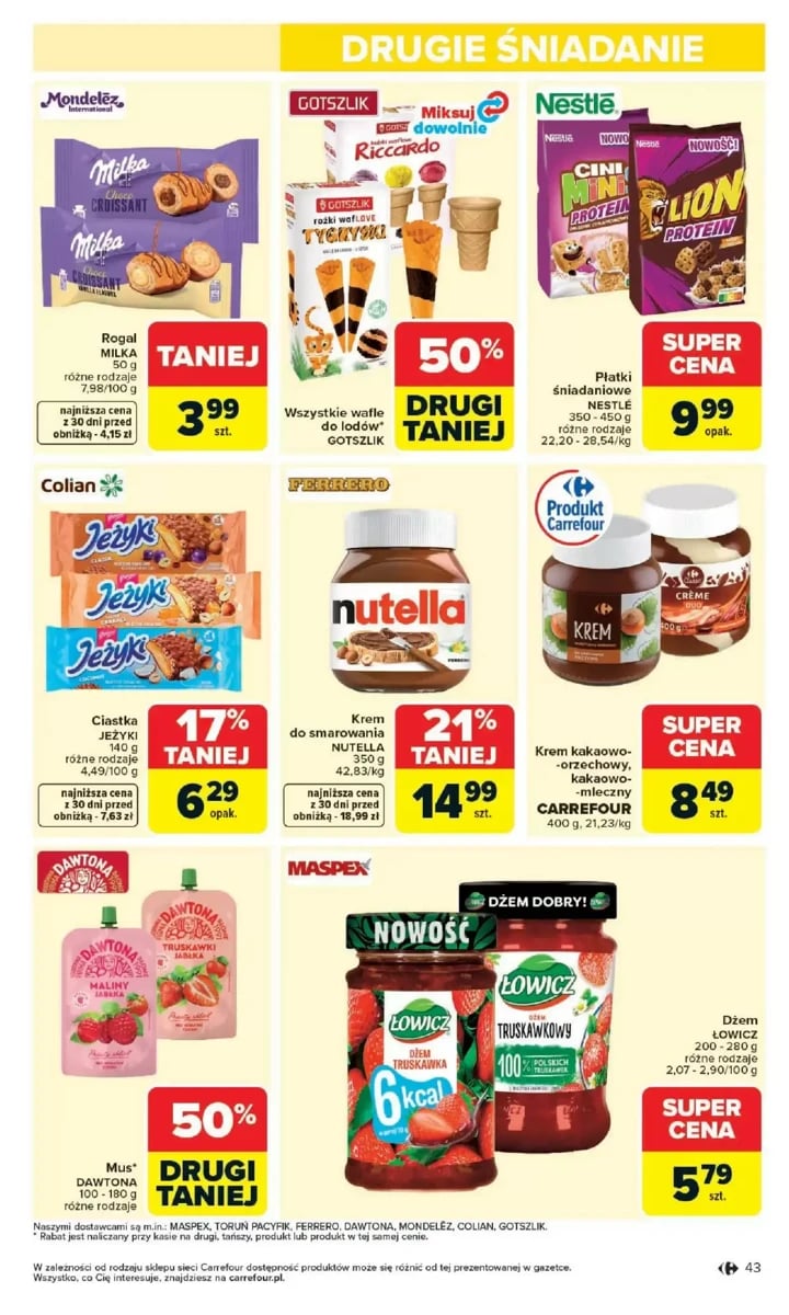 Strona 43 z gazetki Carrefour