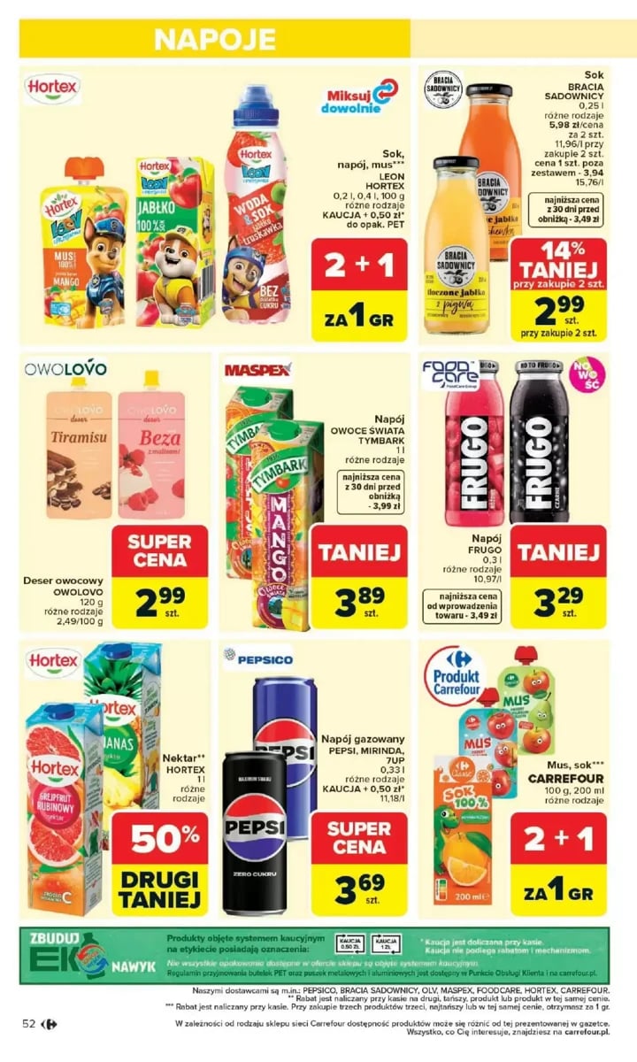 Strona 52 z gazetki Carrefour