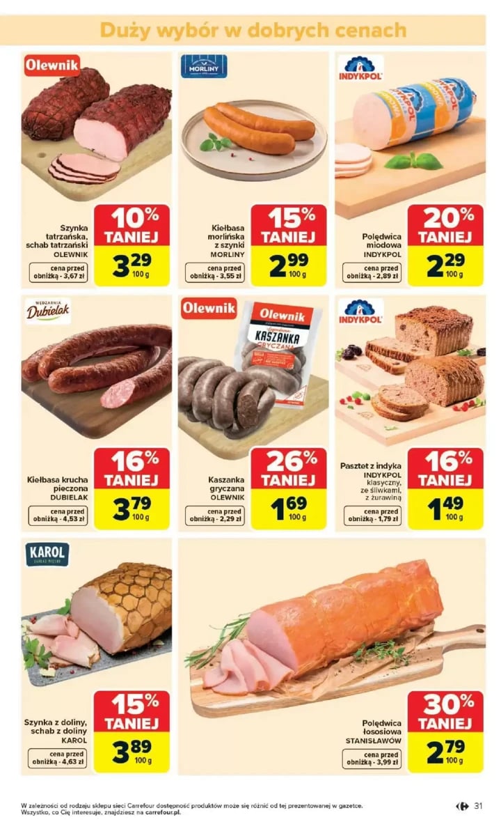 Strona 31 z gazetki Carrefour