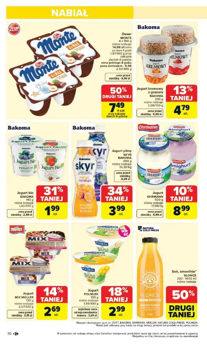 Strona 36 z gazetki Carrefour