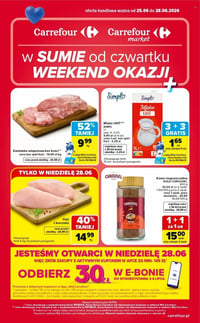 Gazetka Carrefour – 25.06.2026 – 28.06.2026