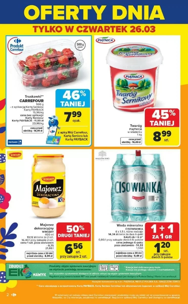 Strona 2 z gazetki Carrefour