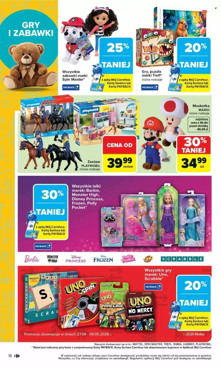 Strona 18 z gazetki Carrefour