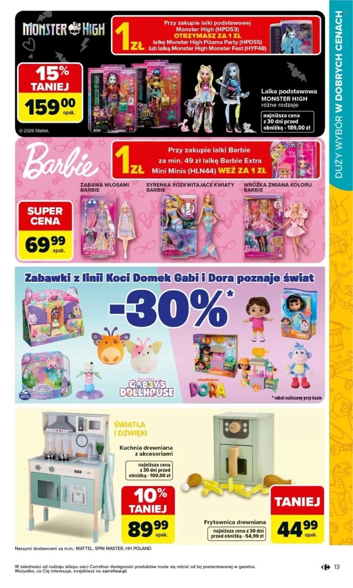 Strona 13 z gazetki Carrefour