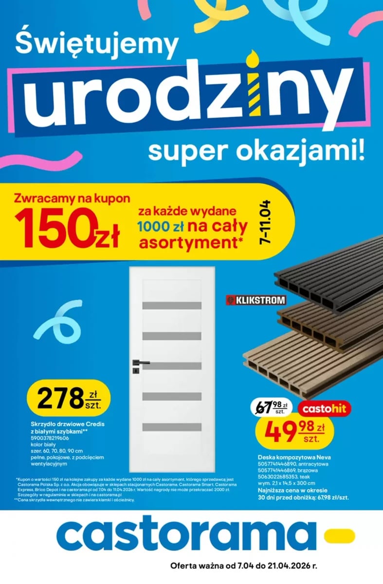 Strona 1 z gazetki Castorama