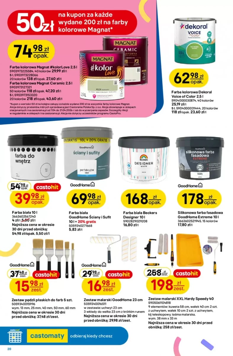 Strona 20 z gazetki Castorama