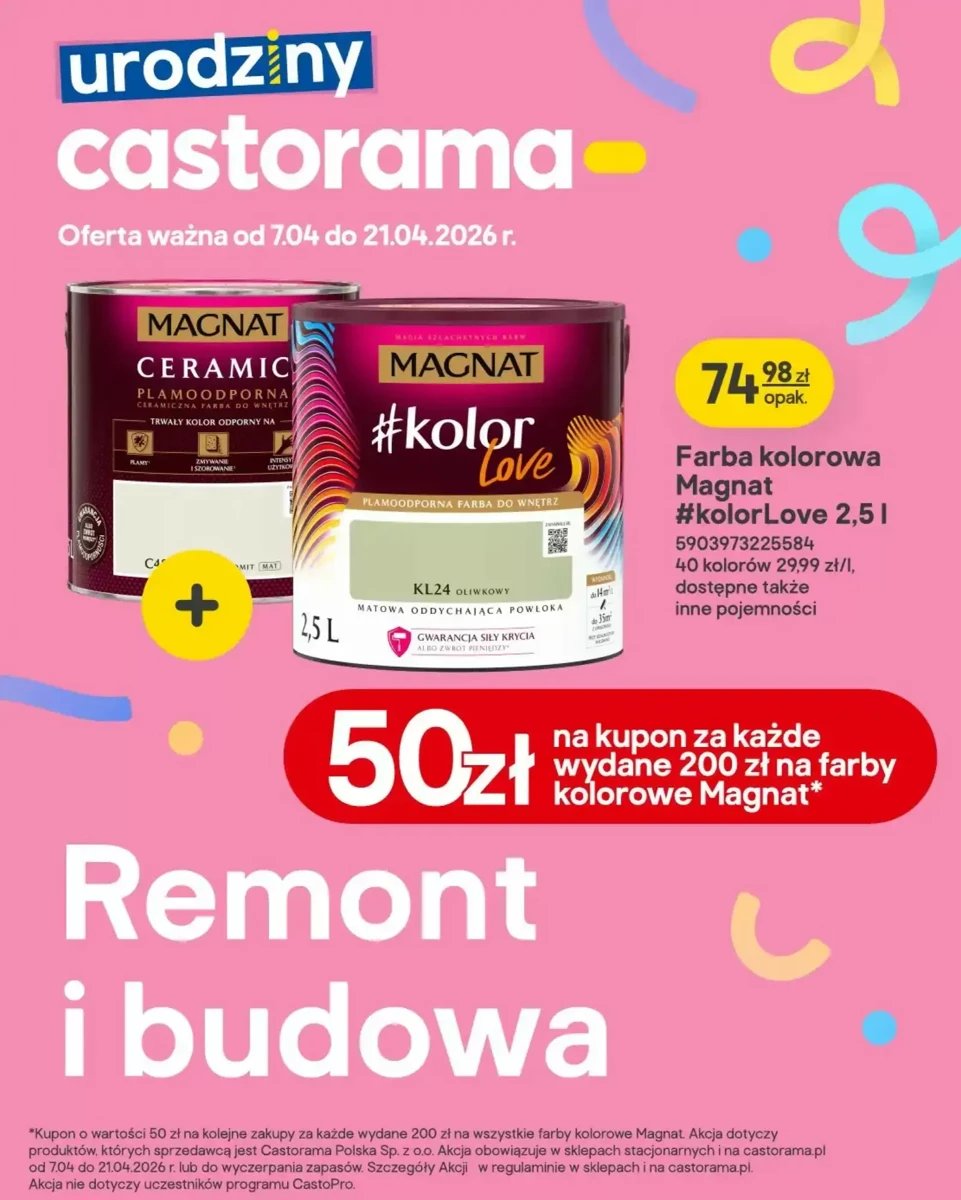Strona 1 z gazetki Castorama