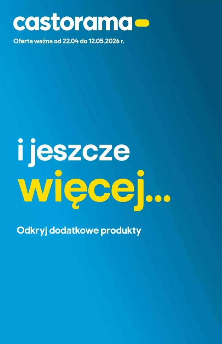 Strona 1 z gazetki Castorama