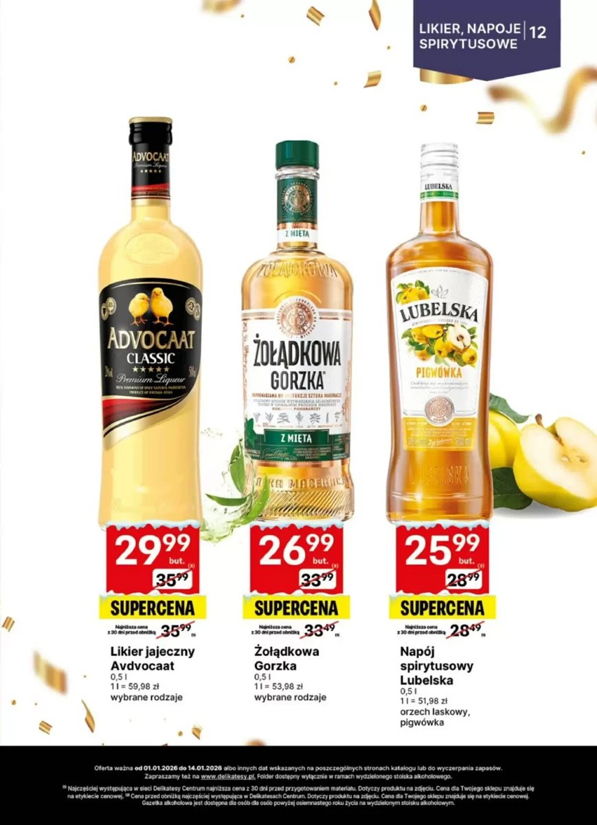 Strona 12 z gazetki Delikatesy Centrum