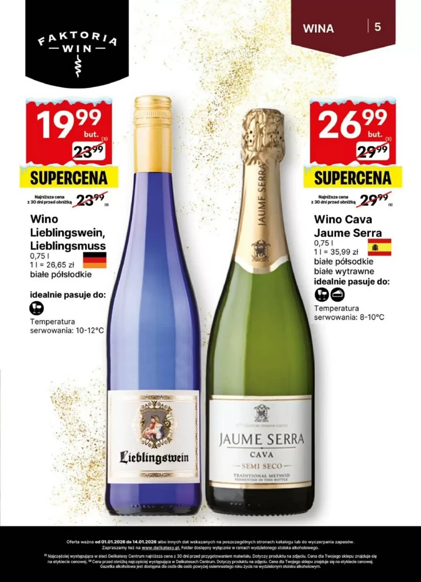 Strona 5 z gazetki Delikatesy Centrum