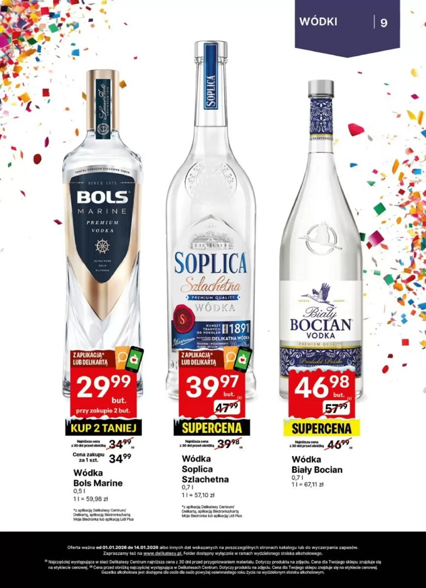 Strona 9 z gazetki Delikatesy Centrum