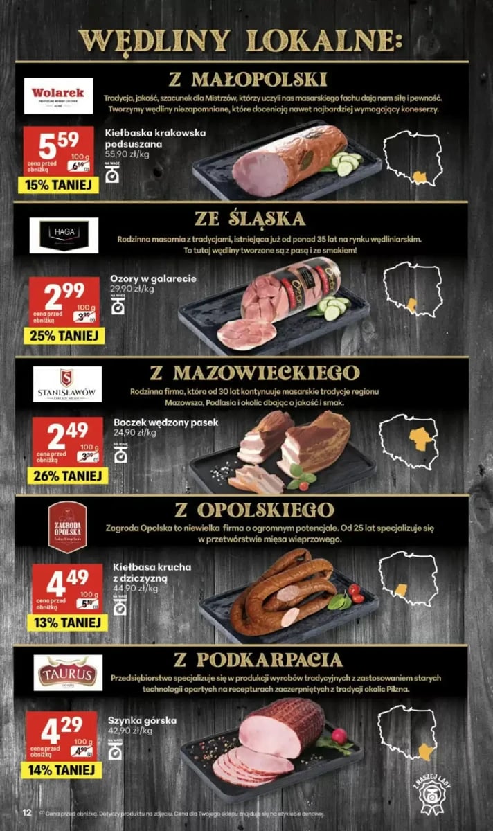 Strona 12 z gazetki Delikatesy Centrum