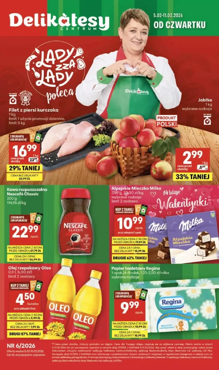 Strona 1 z gazetki Delikatesy Centrum